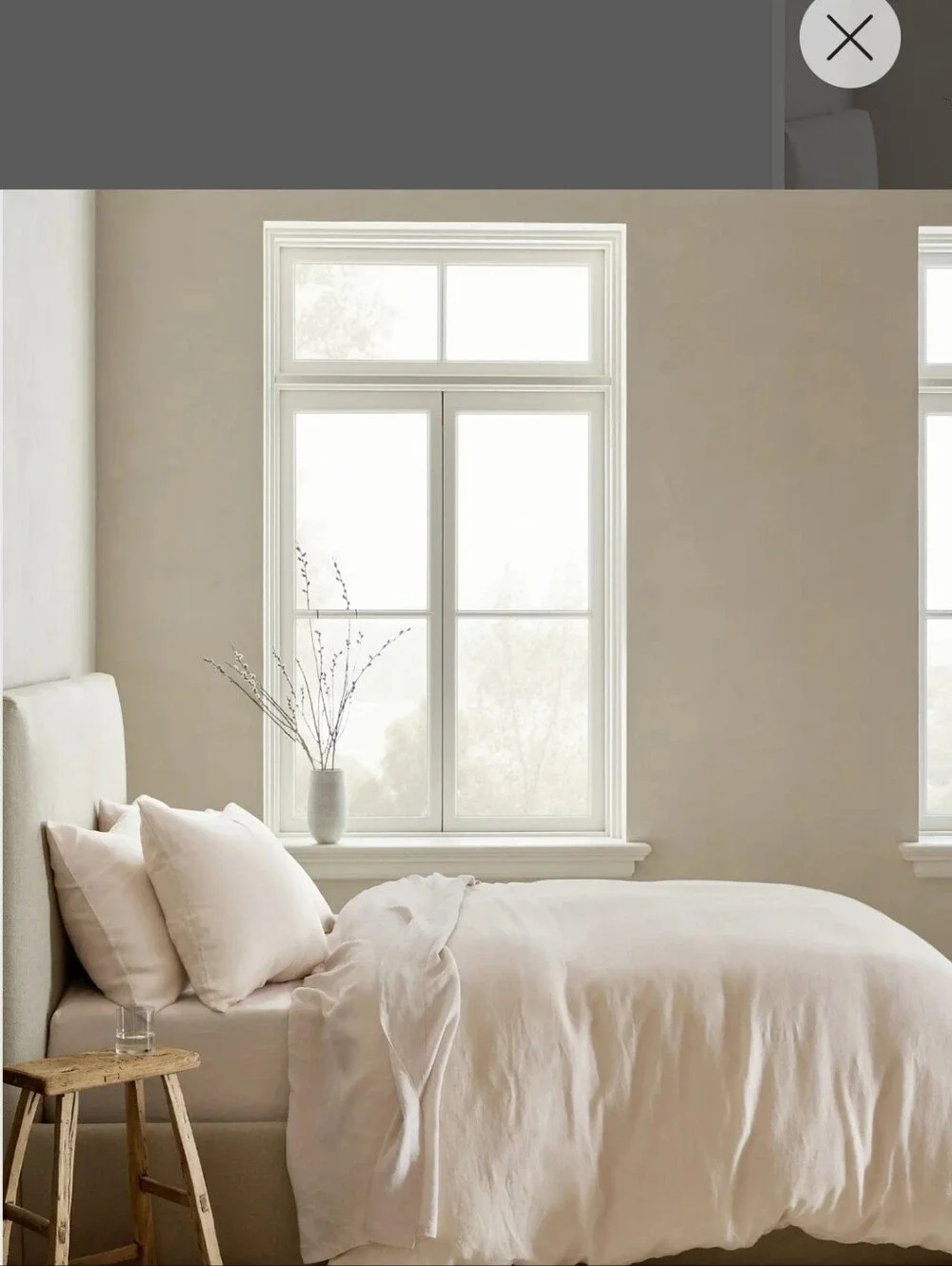 Quince European Linen Duvet Cover- FULL/QUEEN- NWT